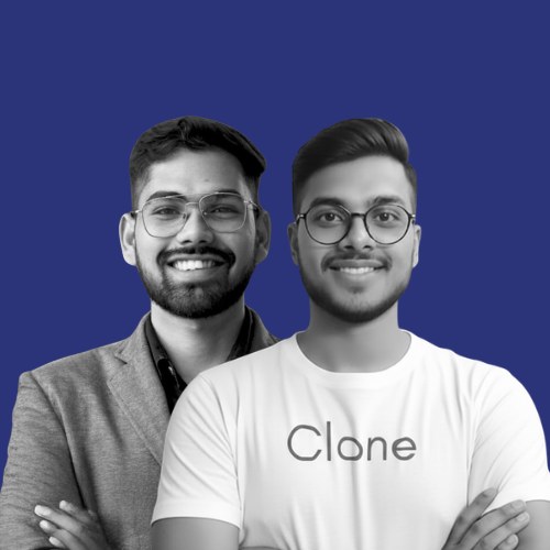 Anish Bansal and Kushal Sharma of Clone Labs